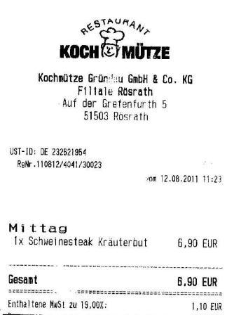 mvia Hffner Kochmtze Restaurant